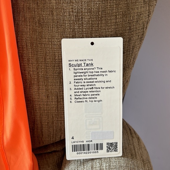 Lululemon sculpt tank - Picture 3 of 3